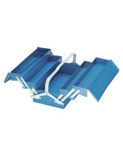 Gereedschapkist leeg, 5 vakken, 210x420x225 mm